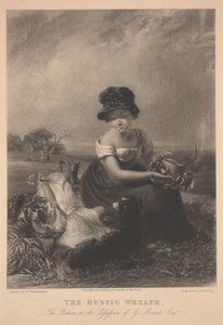 乡村花圈，GH菲利普斯（GH Phillips）印刷