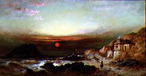 从Wembury看Mewstone Rock 作者 威廉·吉本斯