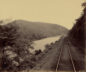在 Lehigh Gap。