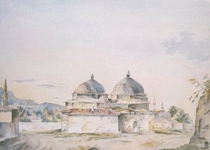 巴赫奇萨赖（Bakhchisaray）浴场，1787年 作者 威廉·哈德菲尔德