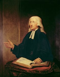 John Wesley的肖像（1703-1791）1788