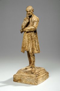 威廉·康宁汉姆（William Conyngham）的马奎特，都柏林大主教，第4任男爵，约1905年（石膏） 作者 威廉·哈莫·桑尼克罗夫特