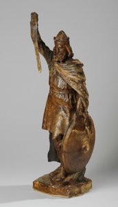 阿尔弗雷德大帝雕像的马奎特，约1901年（粉刷石膏）（另请参见876155-6） 作者 威廉·哈莫·桑尼克罗夫特