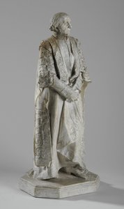 马奎特（Maquette），约1905年，伦敦，斯特兰德，威廉·艾尔瓦特·格拉德斯通雕像（石膏）（另请参见876153） 作者 威廉·哈莫·桑尼克罗夫特