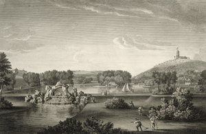 West Wycombe公园，由William Woollett（1735-85）雕刻 作者 威廉·汉南