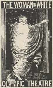 白衣女子》，1871年。 作者 威廉·哈考特·胡珀