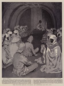 英国驻卡诺使命，国王的观众 作者 William Hatherell