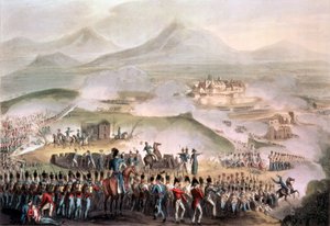 1814年4月10日图卢兹之战，由Thomas Sutherland（bc1785）（aquatint）雕刻