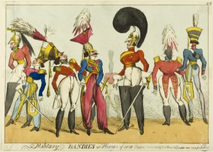 1818 年的军人或英雄 作者 威廉·希思