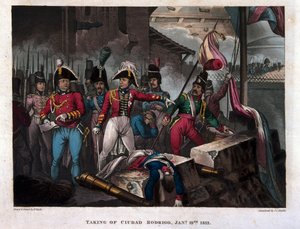 1812年1月19日摄于罗德里戈城，1818年出版（aquatint） 作者 威廉·希思
