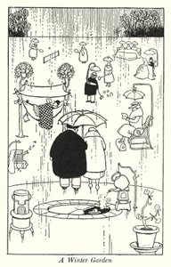 A Winter Garden (litho) 作者 威廉·希思·罗宾逊