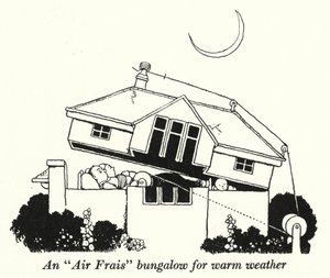 An "Air Frais" bungalow for warm weather (litho) 作者 威廉·希思·罗宾逊