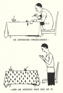 An Awkward Predicament, and an Artistic Way Out of It (litho) 作者 威廉·希思·罗宾逊
