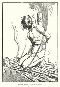 燃烧的余火（石版画） 作者 威廉·希思·罗宾逊