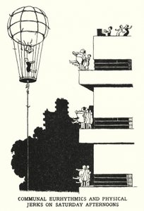 周六下午的公社欧式节奏和身体抽搐（Litho 作者 威廉·希思·罗宾逊