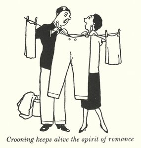 Crooning keeps alive the spirit of romance (litho) 作者 威廉·希思·罗宾逊