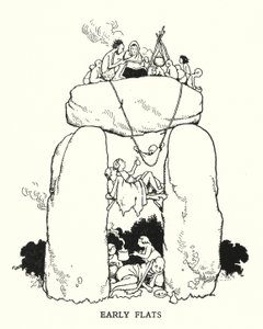 Early Flats (litho) 作者 威廉·希思·罗宾逊