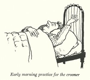 Early morning practice for the crooner (litho) 作者 威廉·希思·罗宾逊
