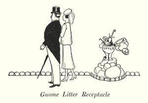 Gnome Litter Receptacle (litho) 作者 威廉·希思·罗宾逊