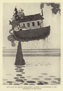 诺亚如何通过熟练的管理，避免了洪水淹没的灾难
