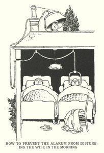 如何防止Alarum在早晨打扰妻子（litho）。 作者 威廉·希思·罗宾逊