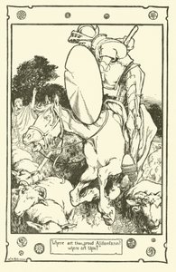 堂吉诃德》插图（石版画 作者 威廉·希思·罗宾逊