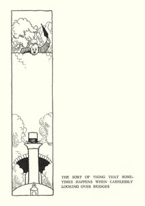 Illustration for Railway Ribaldry by W Heath Robinson (litho) 作者 威廉·希思·罗宾逊