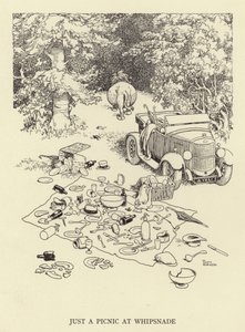 在Whipsnade野餐 作者 威廉·希思·罗宾逊