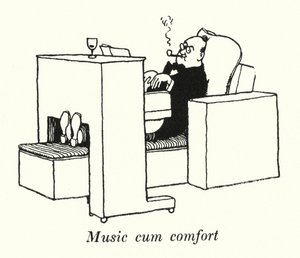 Music cum comfort (litho) 作者 威廉·希思·罗宾逊
