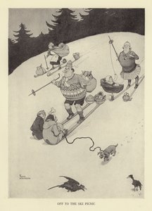去滑雪野餐 作者 威廉·希思·罗宾逊