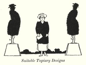 Suitable Topiary Designs (litho) 作者 威廉·希思·罗宾逊
