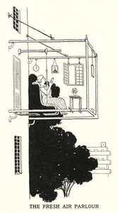 The Fresh Air Parlour (litho) 作者 威廉·希思·罗宾逊