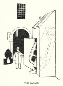 The Garage (litho) 作者 威廉·希思·罗宾逊