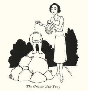 The Gnome Ash-Tray (litho) 作者 威廉·希思·罗宾逊