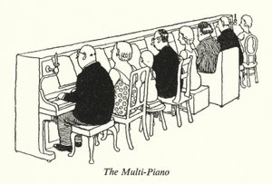 The Multi-Piano (litho) 作者 威廉·希思·罗宾逊