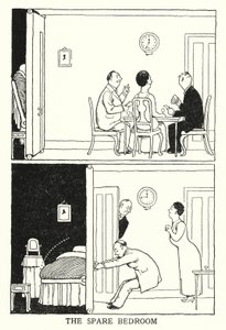 The Spare Bedroom (litho) 作者 威廉·希思·罗宾逊