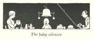 The baby silencer (litho) 作者 威廉·希思·罗宾逊