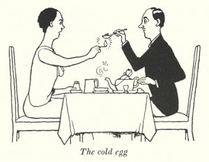 The cold egg (litho) 作者 威廉·希思·罗宾逊