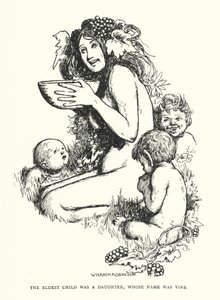 最大的孩子是一个女儿，她的名字叫维恩（litho）。 作者 威廉·希思·罗宾逊