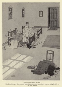 仍然很小的声音，Blendlethorpe夫人，为了善良的缘故，约翰，马上醒来;有人在下面的房间里寻求帮助 作者 威廉·希思·罗宾逊