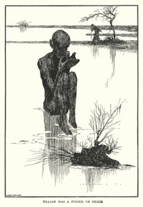 图拉真是青蛙的渔夫（石版画） 作者 威廉·希思·罗宾逊