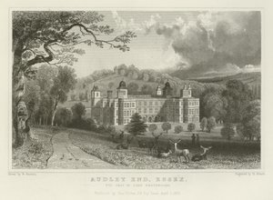 Audley End，艾塞克斯，Braybrooke勋爵的所在地 作者 威廉·亨利·巴特利特