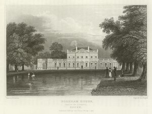 Boreham House，Sir J Tyrrell，Essex 作者 威廉·亨利·巴特利特