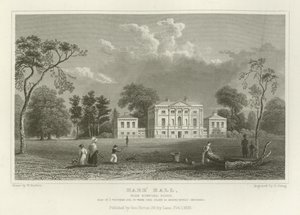 Hare Hall，靠近Romford，Essex，西部J座，Esquire 作者 威廉·亨利·巴特利特
