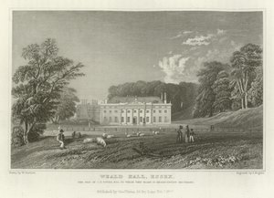 埃塞克斯的Weald Hall，CT塔的座位，Esquire 作者 威廉·亨利·巴特利特