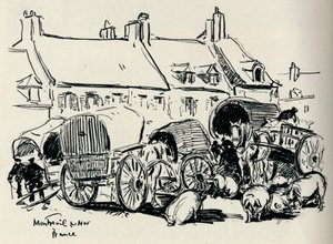 法国Montreuil-Sur-Mer，约建于1907年。
