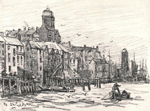 North Shields（纸上的木炭）