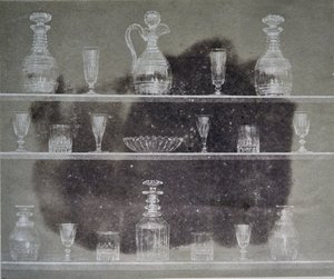 玻璃制品，照片，来自自然铅笔，1844年