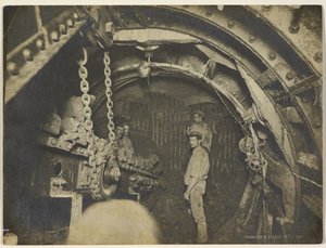 修建伦敦地铁中央线 作者 威廉·亨利·福克斯·塔尔伯特