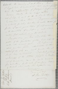 1839年威廉亨利福克斯塔尔博特签署的信给詹姆斯大卫福布斯 作者 威廉·亨利·福克斯·塔尔伯特